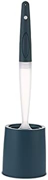TOMYEUS Toilet Brush with Holder 360 Deep Cleaning