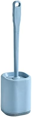 Elegant Toilet Brush Holder Stand with Long Handle 360 Rotating Brush