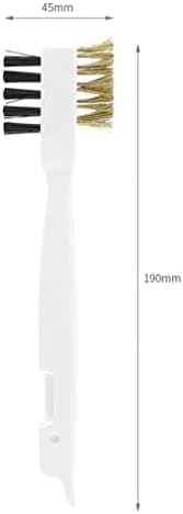 iPlusMile Deep Clean Reach Kitchen Greasy Brush Steel Nail White
