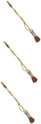 3pcs Bamboo Cleaning Tools for Tea Rooms