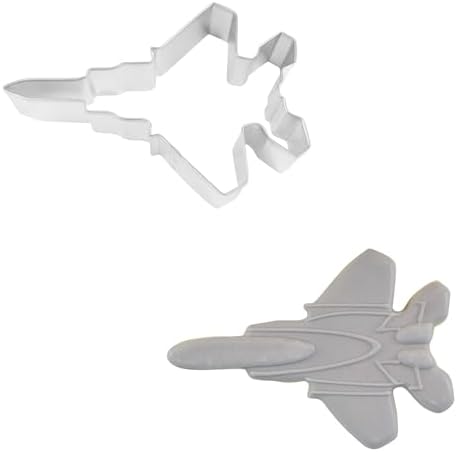 RM Fighter Jet 475 Precision Stainless Steel Cookie Cutter