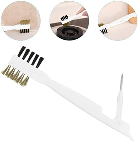iPlusMile Deep Clean Reach Kitchen Greasy Brush Steel Nail White