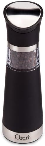 Ozeri Graviti Pro Electric Salt and Pepper Grinder Set BPA-Free