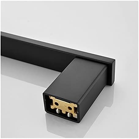Modern Bathroom Towel Rail GoldBlack Stainless Steel Wall-Mounted Long-Lasting