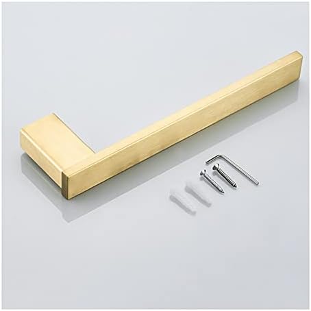 Sturdy Towel Rail Gold Black Finish