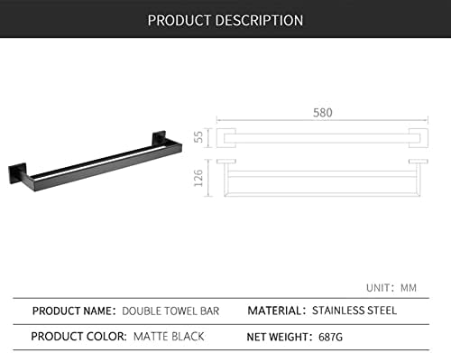 Stylish Stainless Steel Towel Rail