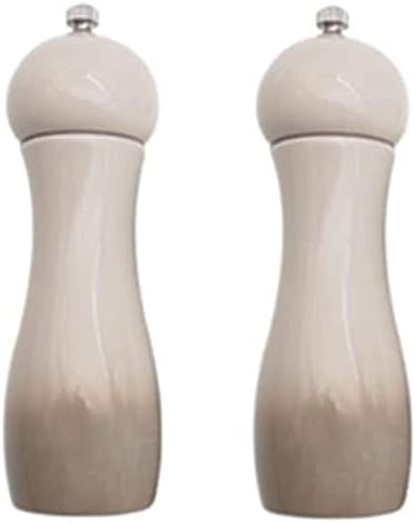 Adjustable Ceramic Salt Pepper Mill Set for Home Use