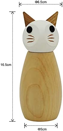 High-Quality Cat-Friendly Wooden Pepper Mill