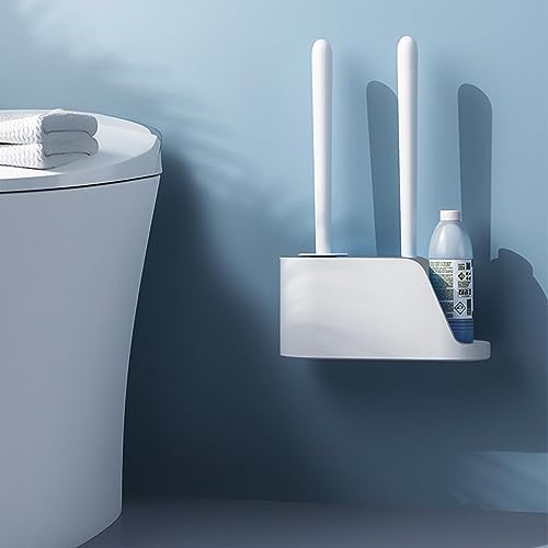Frifer Toilet Cleaning Brush With Holder Set
