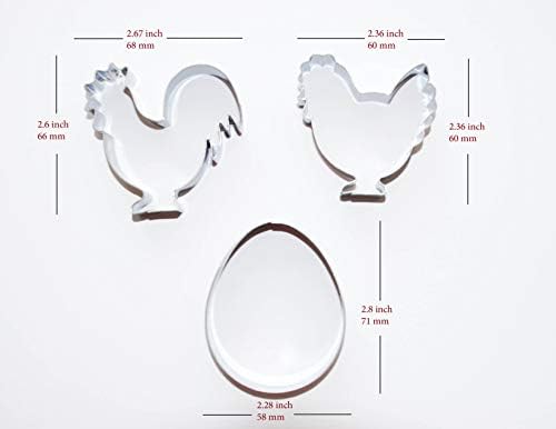 REDLEV 9 Piece Stainless Steel Cookie Cutter Set