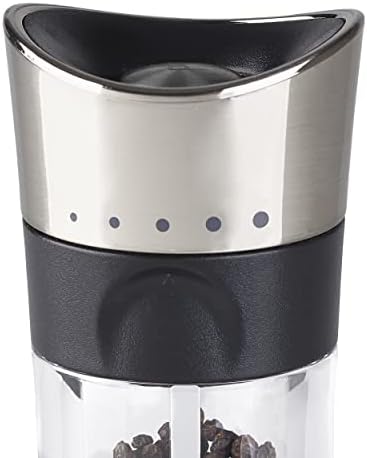 Cole Mason Precision Inverta Salt Pepper Mill Set Chrome