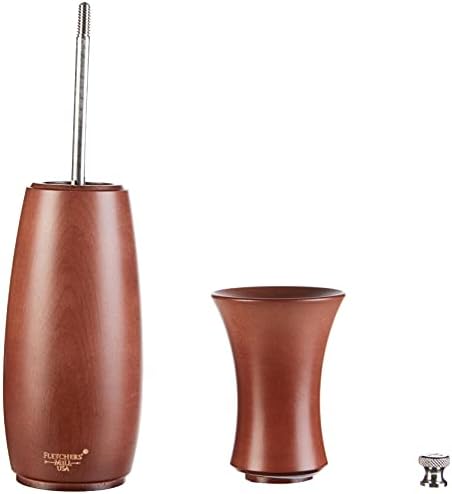 Fletchers Mill Border Grill Pepper Mill Walnut Stain - 8 Inch Adjustable