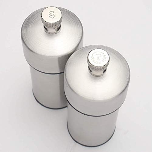 Chef Specialties 4 Inch Futura Salt and Pepper Mill Set