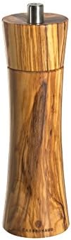 Zassenhaus Frankfurt Olive Wood Ceramic Pepper Mill