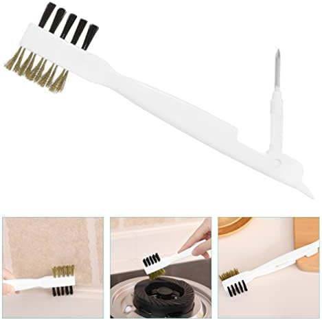 iPlusMile Deep Clean Reach Kitchen Greasy Brush Steel Nail White