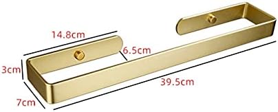 Sturdy Towel Rail Gold Hand Towel Holder for Bathroom
