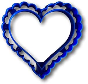 Arbi Design Scalloped Heart Cookie Cutter 35 inch - Design Your Baking masterpieces