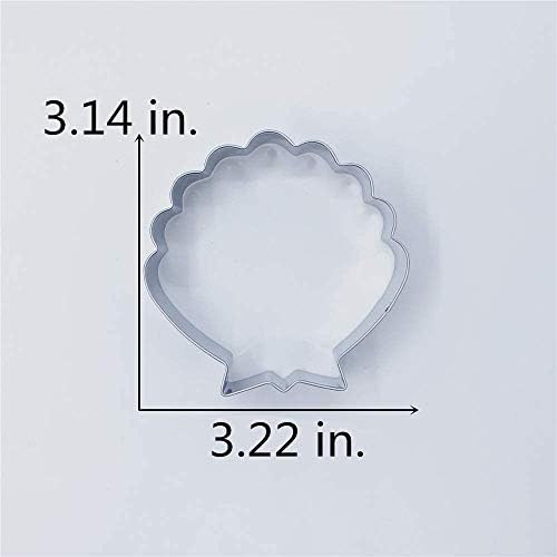 Seashell Cookie Cutter Stainless Steel