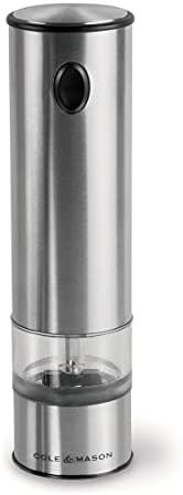 Cole Mason Battersea Electronic Salt Pepper Mill - 10 Words