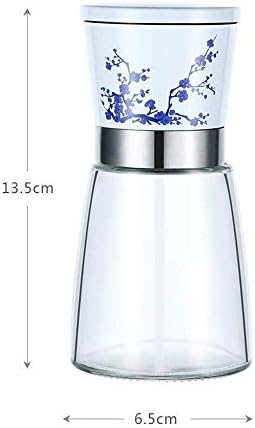 SDNeNest Salt and Pepper Grinder Set Precision Grading Aesthetic Design for Kitchen