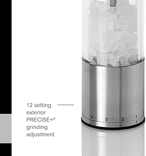 AdHoc Select Geared Salt or Pepper Grinder - Durable Reliable Shaker