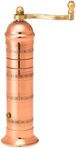 Crafted 8 Copper Pepper Mill Unique Design