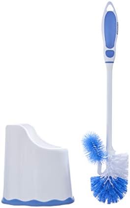 Superio Toilet Bowl Brush Holder with Under Rim Cleaner P2