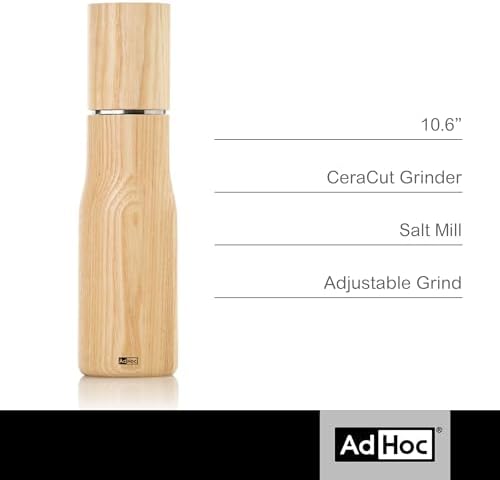 AdHoc Levo CeraCut Precision Salt Pepper Mill
