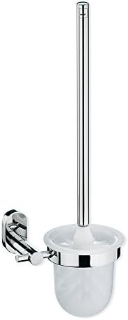 Kela Toilet Set Lucido Stainless Steel Silver 15x15x43cm