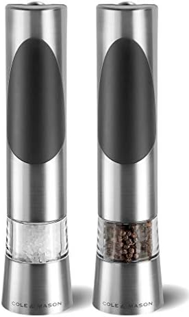 Cole Mason Richmond Electric Salt Pepper Mills Gift Set