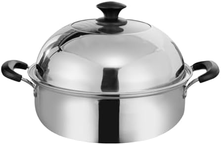 Sturdy STEamer Pot with Glass Lid