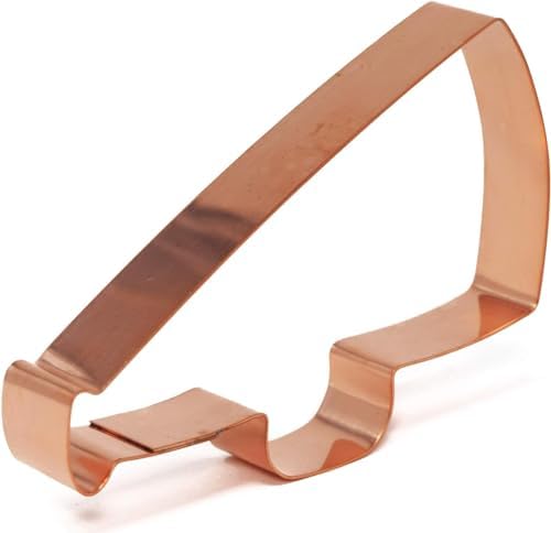 Megaphone Cookie Cutter - Copper Handmade in USA for Sports-Themed Treats
