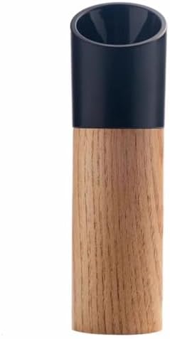 Adjustable Solid-Wood Salt and Pepper Mill Set
