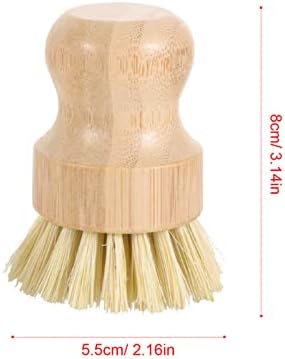 LIFKOME Kitchen Cleaning Brush Set for Pans and Sinks