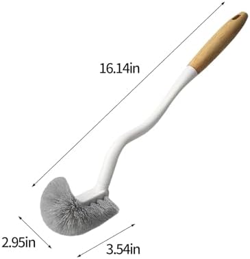 Cenhian Toilet and Holder Non-Scratch and Durable