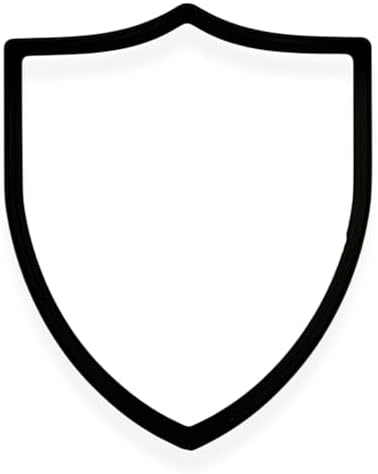 Shield of Family Crest Knight-Themed Cookie Cutter