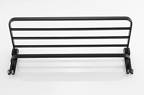 DCIustfHE Aluminum Towel Rail Black