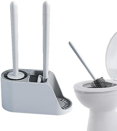 Frifer Toilet Cleaning Brush With Holder Set