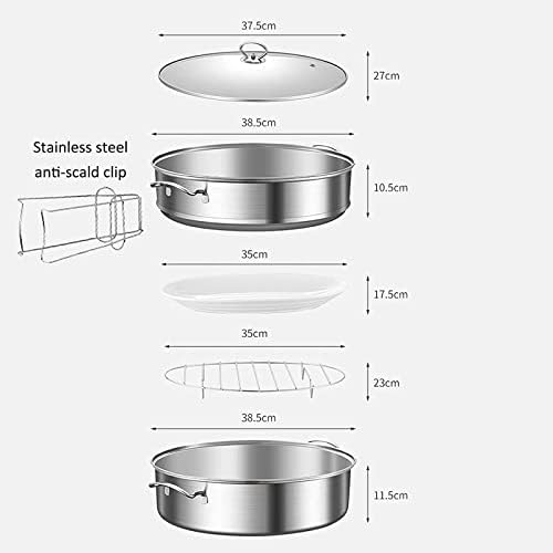 Stainless Steel Oval Fish Steamer