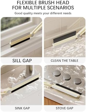 Rotating Crevice Cleaning Brush Gap Cleaning Brush