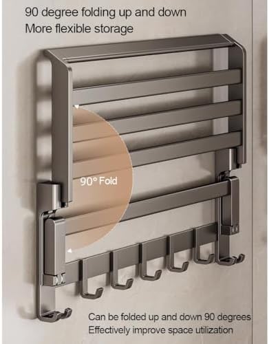 Digital Wall-Mounted Towel Rack