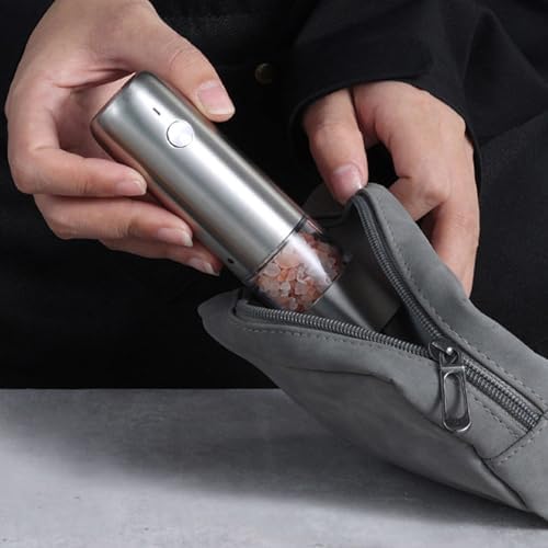 Electric Adjustable Salt Pepper Grinder