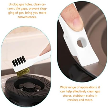 iPlusMile Deep Clean Reach Kitchen Greasy Brush Steel Nail White