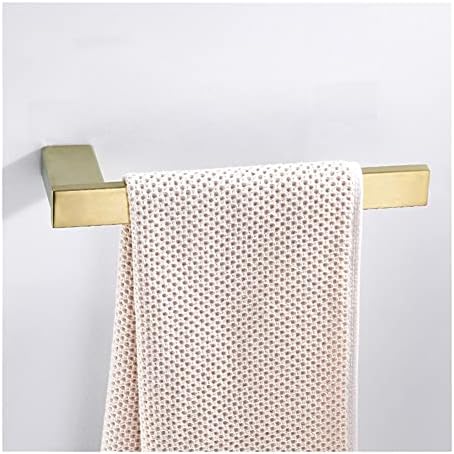 Sturdy Towel Rail Gold Black Finish