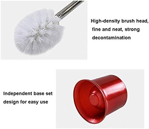 SPOUR Toilet Brush with Stainless Steel Holder and Bracket