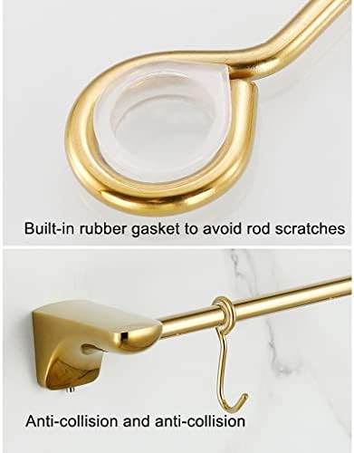 Gold Towel Holder Bar Rail
