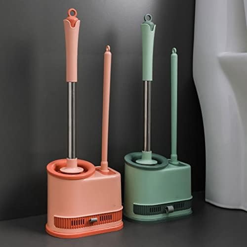 INKTUS - Detachable Toilet Brush Set with No-Slip Handle for Easy Cleaning