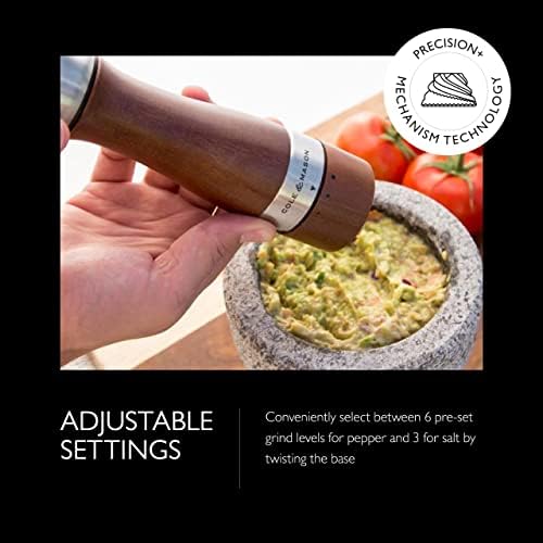 Tasteful Precision Salt Pepper Mill Set by Cole Mason