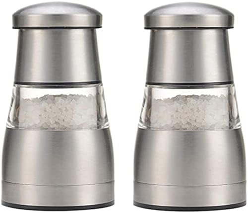 Compact Spice Grinder Set - Adjustable Durable and Easy to Use