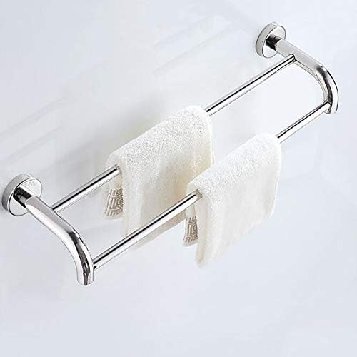 LUCEAE Wall-Mounted Towel Rack Double Hanger